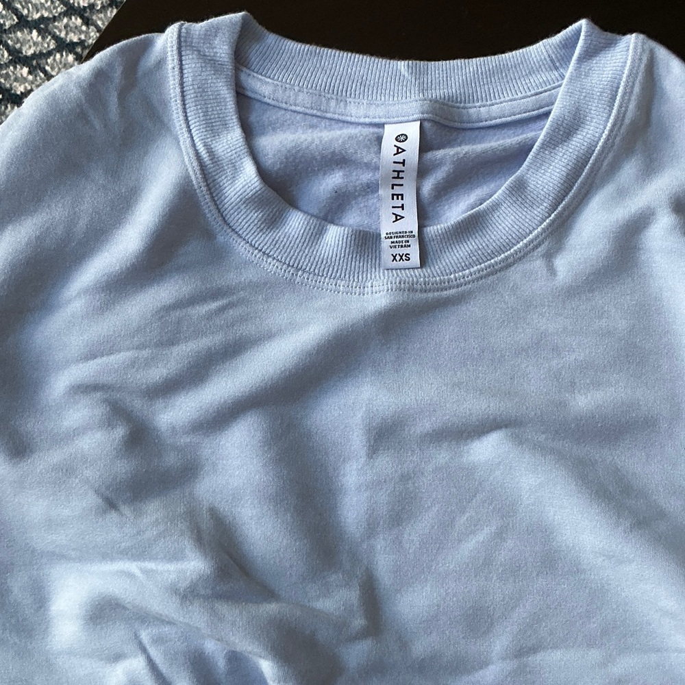 Athleta Women's Serendipity Blue Sweatshirt